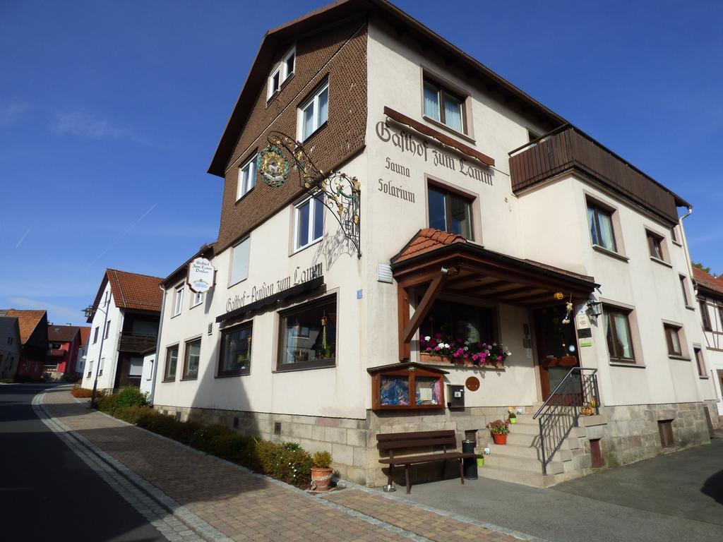Pension Gasthof Zum Lamm Bischofsheim an der Rhön Esterno foto